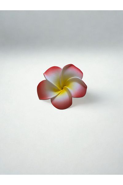 Plantarrium Design Hawaii Plumeria Flower Pinched Foam Buckle 5.5cm