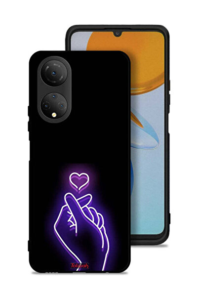 Tolwak غطاء حماية لهاتف Honor X7 - قلب صغير قابل للطي