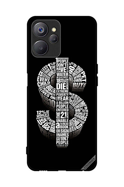 Covernex غطاء حماية لهاتف Realme 10 بطبعة دولار الخط