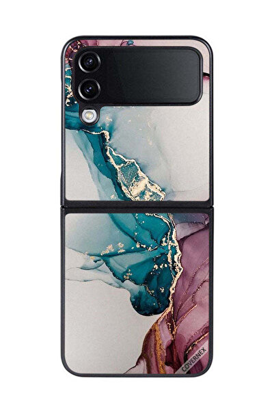 Covernex غطاء حماية لهاتف سامسونج جالاكسي زد فليب 4 بنمط متصدع