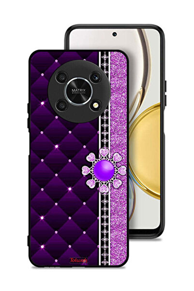 Tolwak Honor X30 5G Protective Case Cover Glitter Hearts