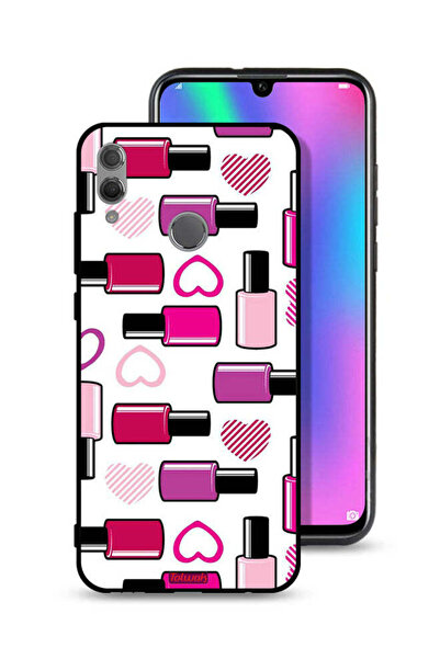 Tolwak غطاء حماية لهاتف Honor 10 Lite - أحمر شفاه محب