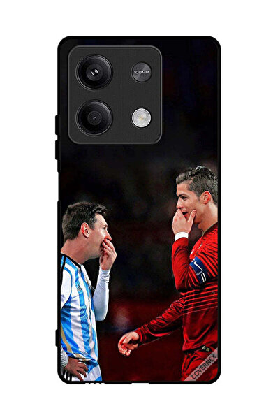 Covernex غطاء حماية لهاتف شاومي ريدمي نوت 13 رونالدو وميسي في إطار واحد