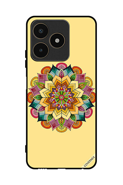 Covernex غطاء حماية لهاتف Realme C53 بنمط ماندالا دائري