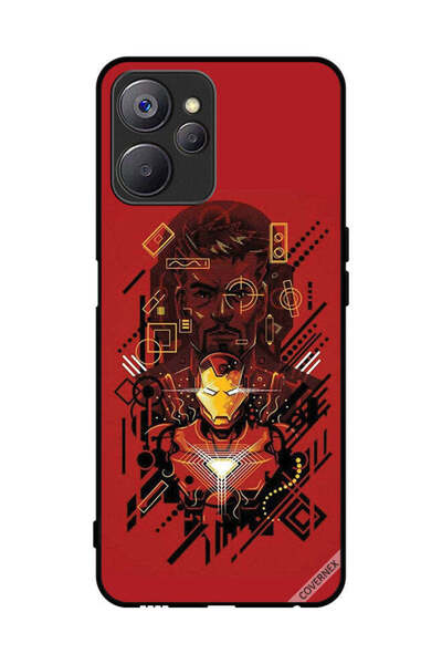 Covernex غطاء حماية لهاتف Realme 10 برسومات الرجل الحديدي