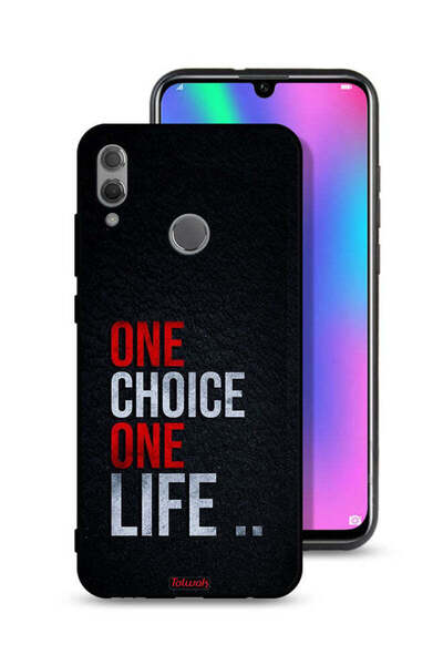 Tolwak غطاء حماية لهاتف Honor 10 Lite One Choice One Life