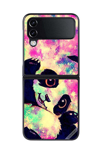 Covernex غطاء حماية لهاتف سامسونج جالاكسي زد فليب 4 - رسمة باندا