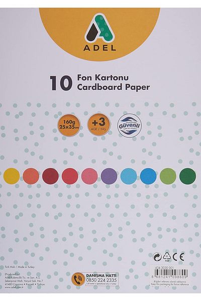 Mena Rise ŞirinShop كرتون خلفية، 25x35، مختلط، 10 قطع 1108107