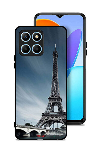 Tolwak غطاء حماية لهاتف Honor X8 5G بتصميم برج إيفل