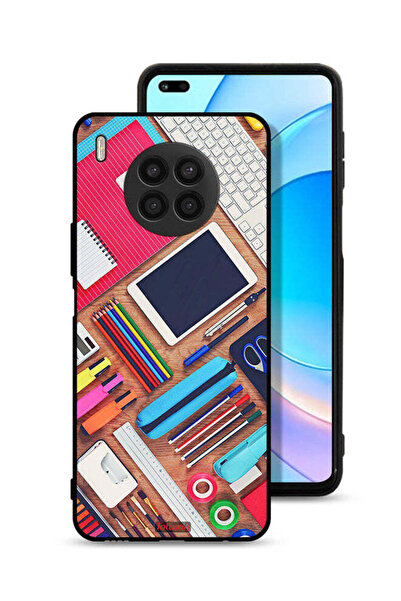 Tolwak غطاء حماية لهاتف Honor 50 Lite بتصميم فتاة هوبي ديسك