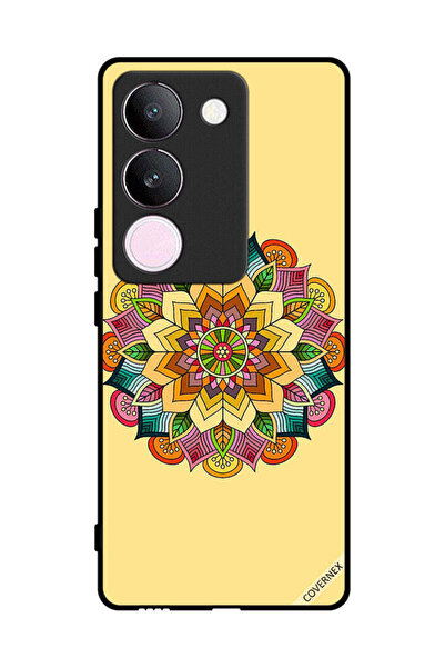 Covernex غطاء حماية لهاتف فيفو S17 بنمط ماندالا دائري