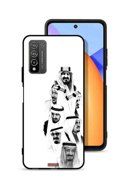 Tolwak Honor 10X Lite Protective Case Cover Saudi Kings Art B_W