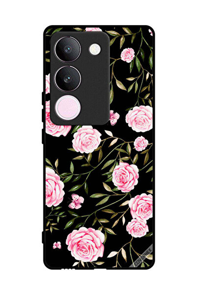 Covernex Protective Case Cover For vivo S17 Rose In Bunches Of Small Leaves
