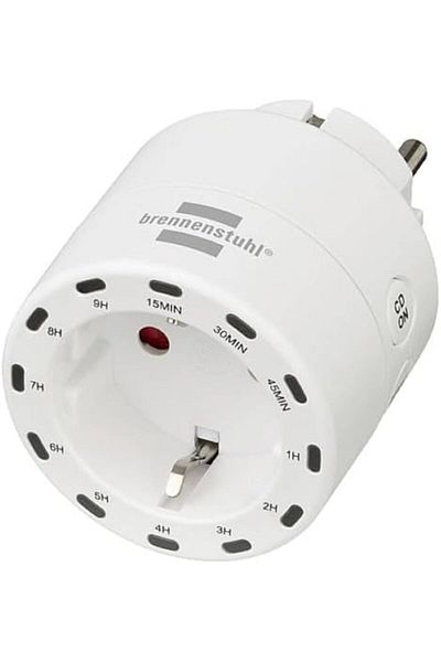 Mena Rise Diyar-Ifırsatshop Led Lighted Time Adjustable Socket with 12 Programs for Indoor Use 1017
