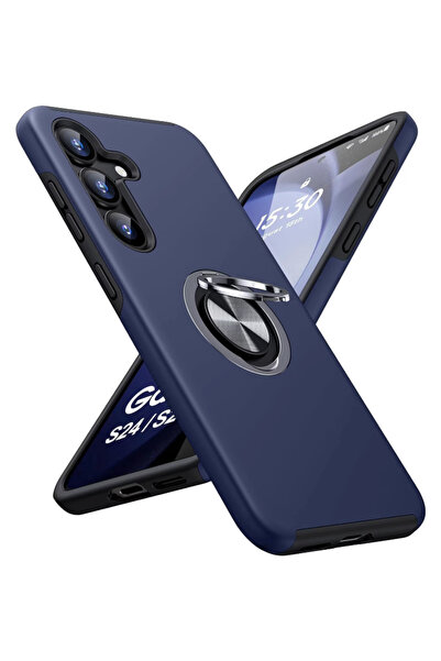 TYBO Husa de protectie pentru Samsung Galaxy S25, Hybrid Antisoc, Kickstand, ...