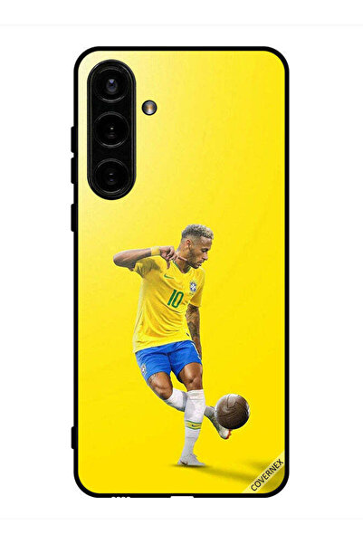 Covernex غطاء حماية لهاتف سامسونج جالاكسي إس 24 بلس نيمار مع كرة قدم