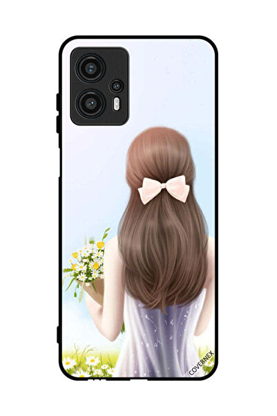 Covernex غطاء حماية لهاتف موتورولا موتو جي 13 - فتاة جميلة