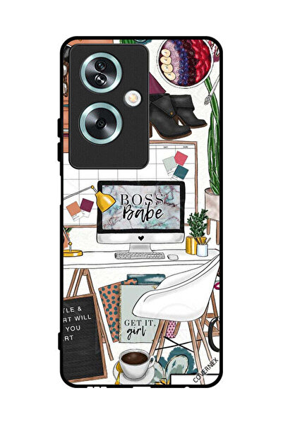 Covernex Protective Case Cover For Oppo A79 Boss Babe Art Clip