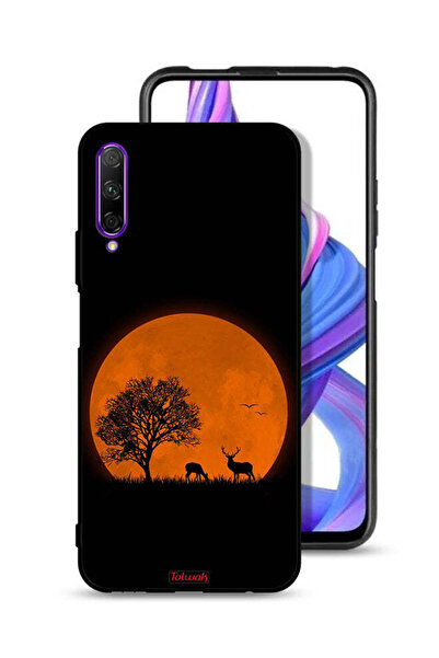 Tolwak Honor 9X Pro Protective Case Cover Evening Moon Art
