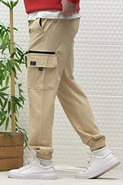 WAFRA Ανδρικό παντελόνι Jogger με αλεξίπτωτο μοντέλο Cargo Pocket