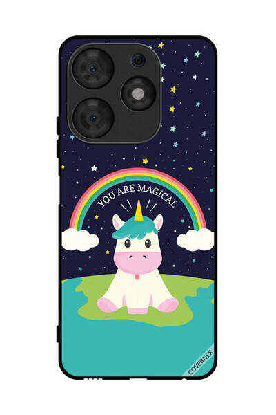 Covernex غطاء حماية لهاتف تكنو سبارك 10 برو ماجيكال يونيكورن