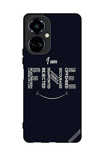 Covernex Protective Case Cover For Tecno Camon 19 Calligraphy I Am Fine