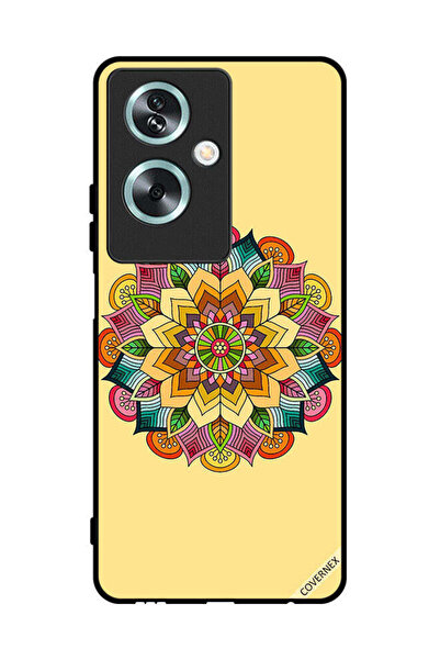 Covernex غطاء حماية لهاتف Oppo A2 بنمط ماندالا دائري