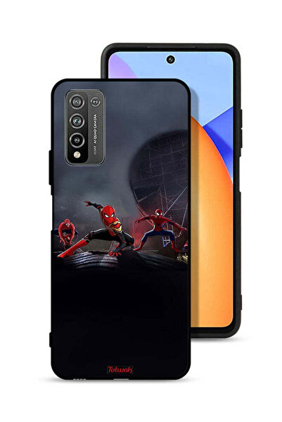 Tolwak Honor 10X Lite Protective Case Cover Three Spiders