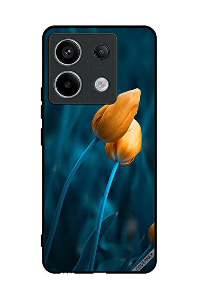 Covernex غطاء حماية لهاتف شاومي ريدمي نوت 13 برو مع زهرتين لطيفتين