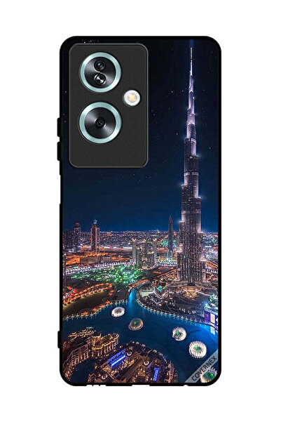 Covernex غطاء حماية لهاتف Oppo A2 - منظر ليلي لوسط المدينة