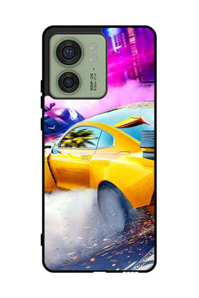 Covernex غطاء حماية لهاتف موتورولا إيدج 40 سيارة سباق