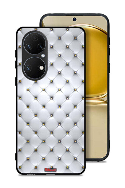 Tolwak غطاء حماية لهاتف هواوي بي 50 مطبوع عليه طوابع على القماش