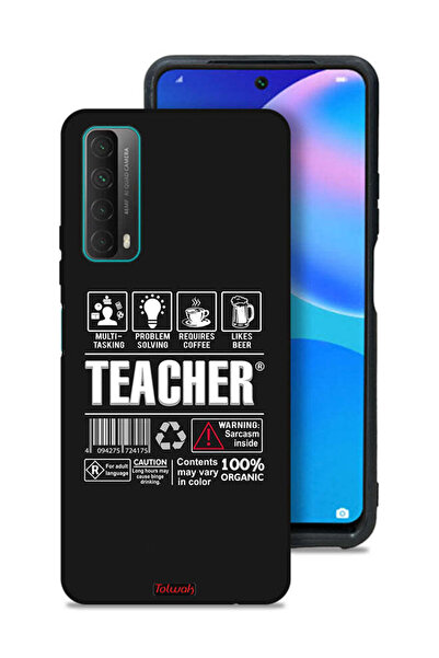 Tolwak غطاء حماية لهاتف هواوي بي سمارت (2021) - ملصق المعلم