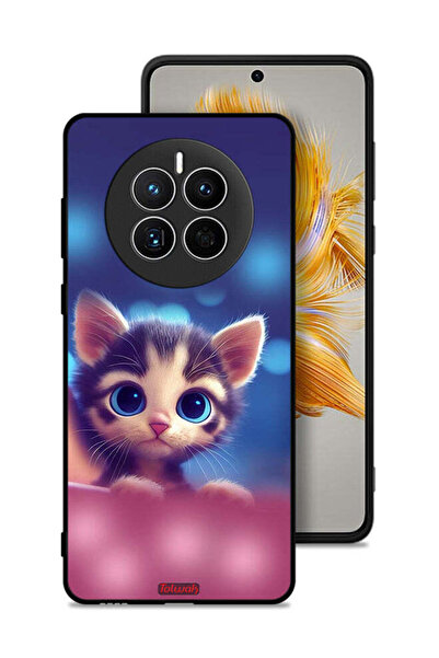 Tolwak غطاء حماية لهاتف هواوي ميت 50 بتصميم قطة صغيرة