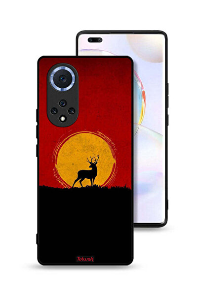 Tolwak غطاء حماية لهاتف هواوي نوفا 9 برو بتصميم غزال وقمر