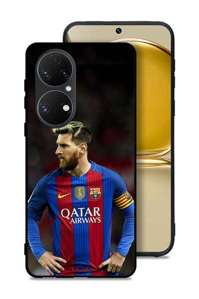 Tolwak غطاء حماية لهاتف هواوي P50 ميسي برشلونة
