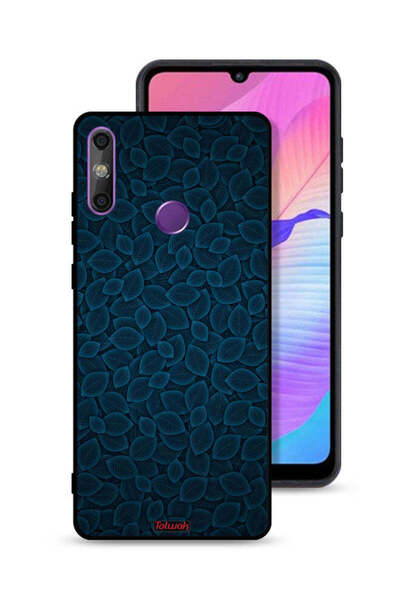 Tolwak غطاء حماية لهاتف هواوي إنجوي 20e بنقشة أوراق فنية رقمية