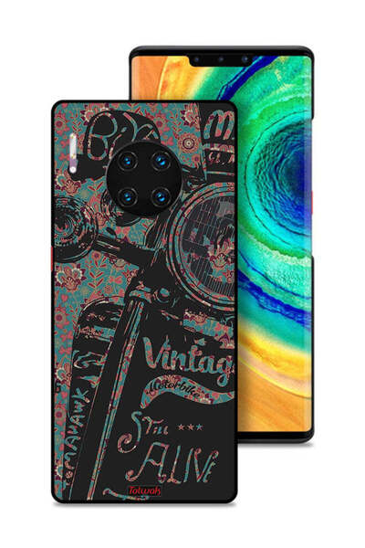 Tolwak غطاء حماية لهاتف هواوي ميت 30 إي برو 5G، دراجة نارية كلاسيكية