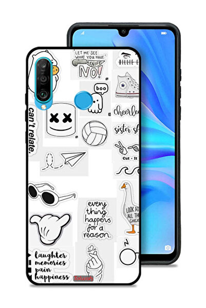 Tolwak غطاء حماية لهاتف هواوي P30 لايت لا يمكن ربطه