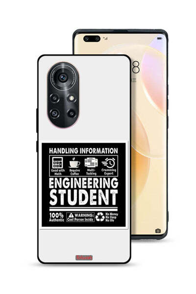 Tolwak غطاء حماية لهاتف هواوي نوفا 8 برو، ملصق طالب هندسة