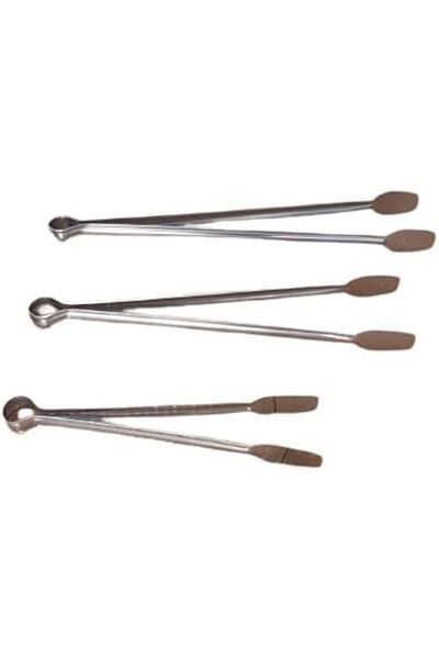 Mena Rise Mesworldshop 3 Different Sizes Stainless Steel Chef Grill Bbq Tongs Set Charcoal Grill Tongs S