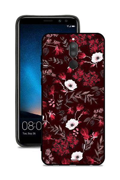 Tolwak غطاء حماية لهاتف هواوي ميت 10 لايت مزين بزهور صغيرة وأوراق استوائية