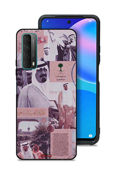 Tolwak غطاء حماية لهاتف هواوي بي سمارت (2021) ملصق الملك عبدالله العتيق