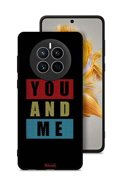 Tolwak غطاء حماية لهاتف هواوي ميت 50 "أنت وأنا"