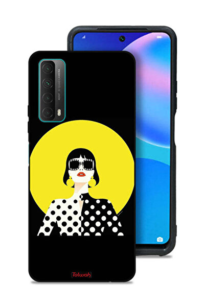Tolwak غطاء حماية لهاتف هواوي بي سمارت (2021) بتصميم فتاة أنيقة