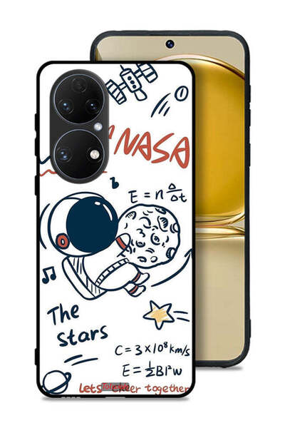 Tolwak غطاء حماية لهاتف هواوي P50E ناسا النجوم