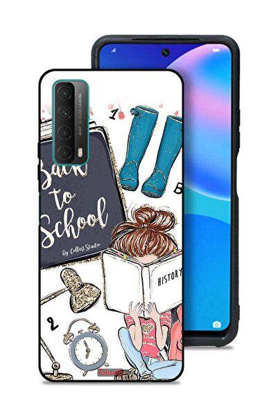 Tolwak غطاء حماية لهاتف هواوي بي سمارت (2021) - فتاة مدرسية تقرأ التاريخ