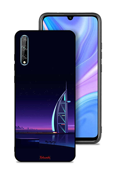 Tolwak غطاء حماية لهاتف هواوي بي سمارت إس - برج العرب - فن رقمي