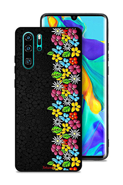 Tolwak غطاء حماية لهاتف هواوي P30 Pro بتصميم زهور