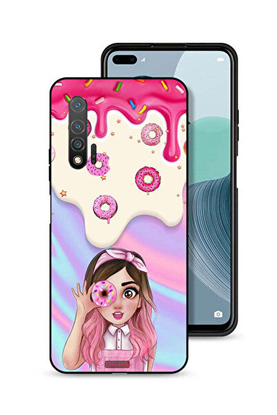 Tolwak غطاء حماية لهاتف هواوي نوفا 6 يحمل صورة دونات